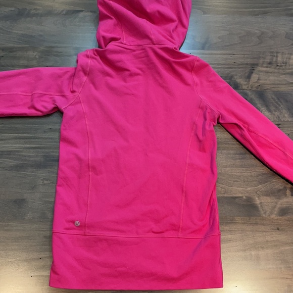 Lulu high-neck zip hoodie - well loved! - Picture 6 of 6